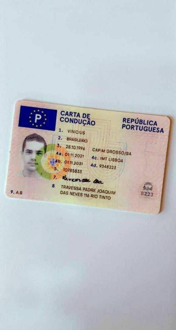 Portuguese Driver’s License