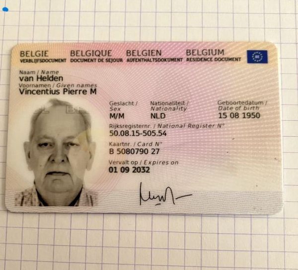 Buy Belgium ID Card online