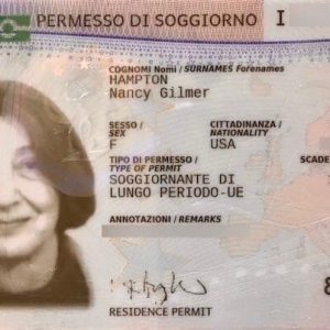 Buy Real Italy Residence Permit