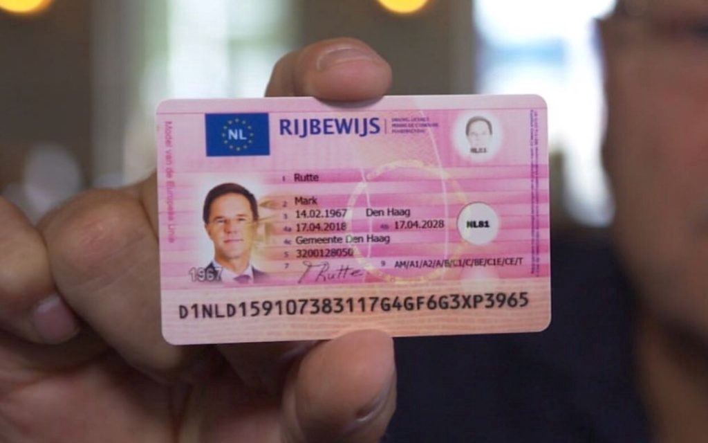 Buy Netherland drivers license without Exam